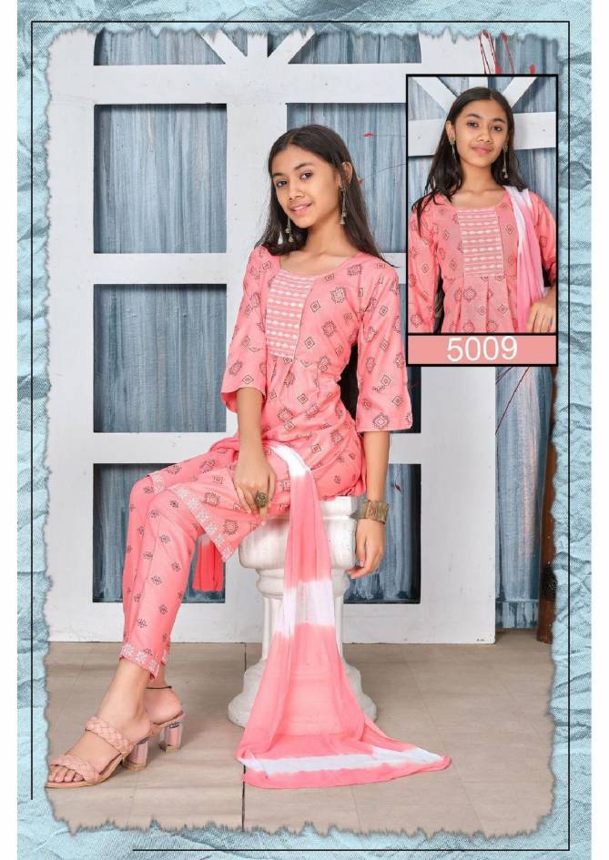 Trendy Jalsa Kids Readymade Girls Wear Catalog

